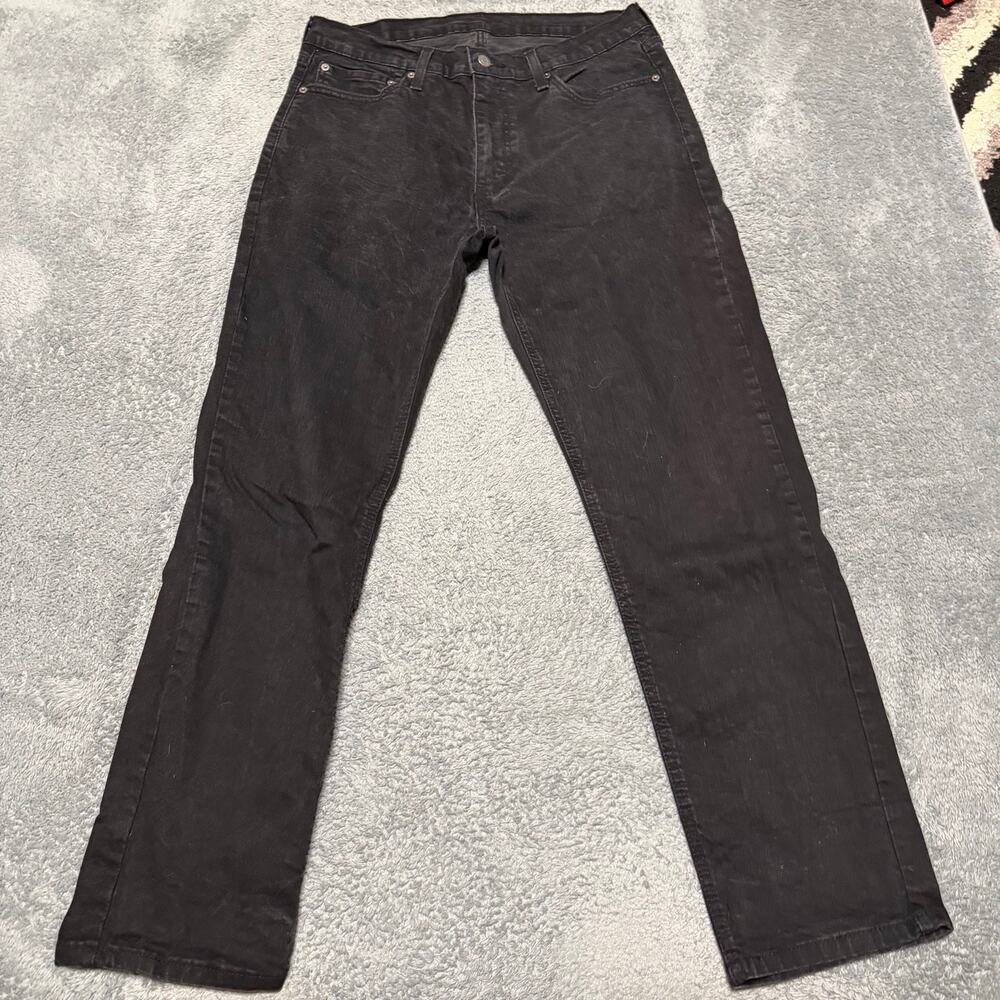 Levi’s 541 Jeans Mens 36 x34 Black Straight Denim